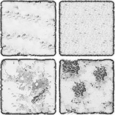 grunge doku arkaplanı, soyut doku seti ve eski beton duvarın arka planı 