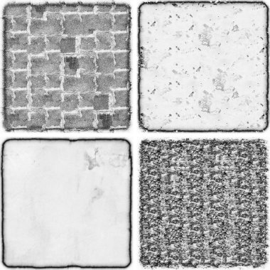 grunge doku arkaplanı, soyut doku seti ve eski beton duvarın arka planı 