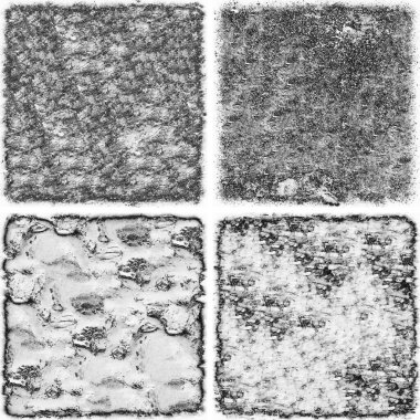 grunge doku arkaplanı, soyut doku seti ve eski beton duvarın arka planı 