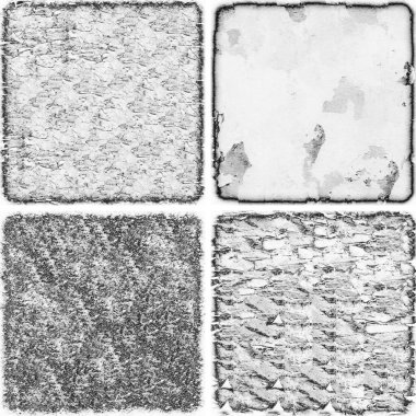 grunge doku arkaplanı, soyut doku seti ve eski beton duvarın arka planı 