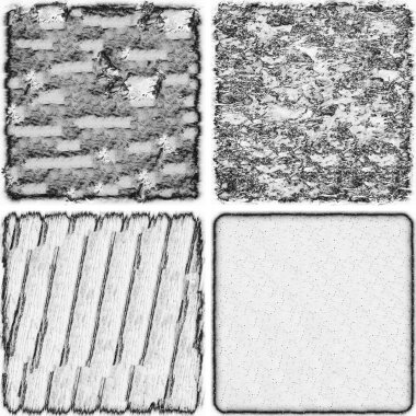 grunge doku arkaplanı, soyut doku seti ve eski beton duvarın arka planı 