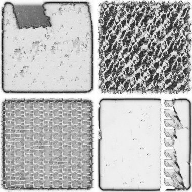 grunge doku arkaplanı, soyut doku seti ve eski beton duvarın arka planı 