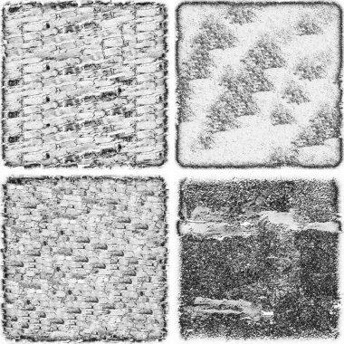 grunge doku arkaplanı, soyut doku seti ve eski beton duvarın arka planı 