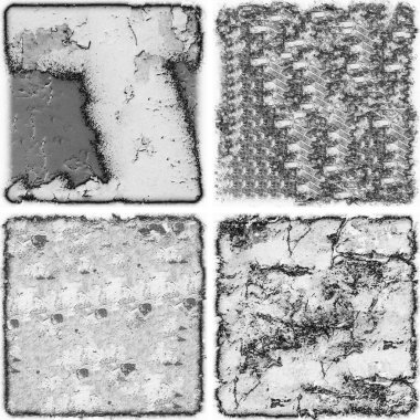 grunge doku arkaplanı, soyut doku seti ve eski beton duvarın arka planı 