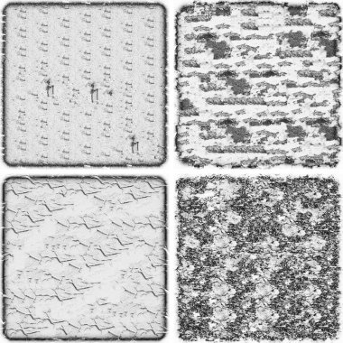 grunge doku arkaplanı, soyut doku seti ve eski beton duvarın arka planı 