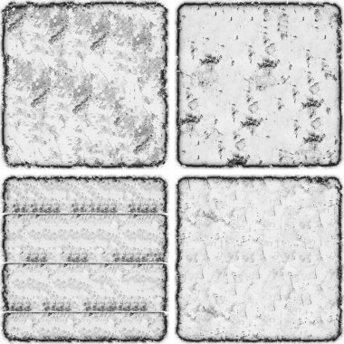 grunge doku arkaplanı, soyut doku seti ve eski beton duvarın arka planı 