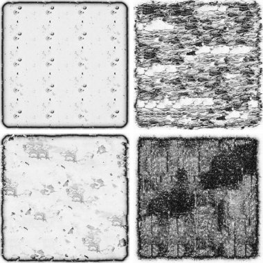 grunge doku arkaplanı, soyut doku seti ve eski beton duvarın arka planı 