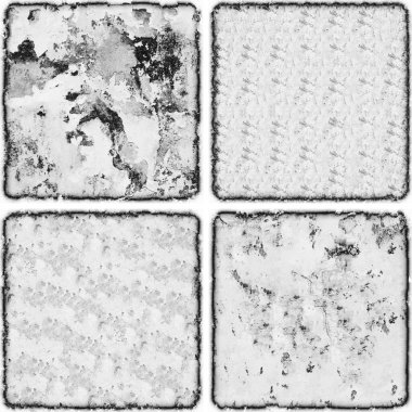 grunge doku arkaplanı, soyut doku seti ve eski beton duvarın arka planı 