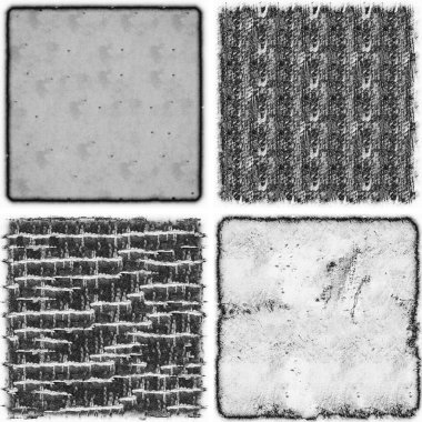 grunge doku arkaplanı, soyut doku seti ve eski beton duvarın arka planı 