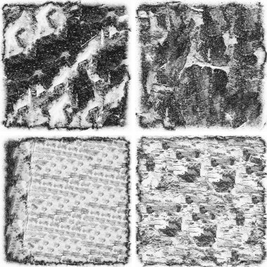 grunge doku arkaplanı, soyut doku seti ve eski beton duvarın arka planı 