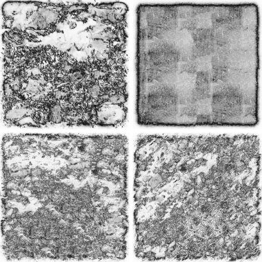 grunge doku arkaplanı, soyut doku seti ve eski beton duvarın arka planı 