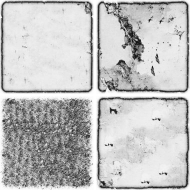 grunge doku arkaplanı, soyut doku seti ve eski beton duvarın arka planı 