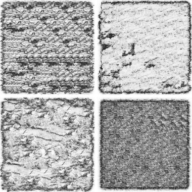 grunge doku arkaplanı, soyut doku seti ve eski beton duvarın arka planı 