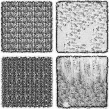 grunge doku arkaplanı, soyut doku seti ve eski beton duvarın arka planı 