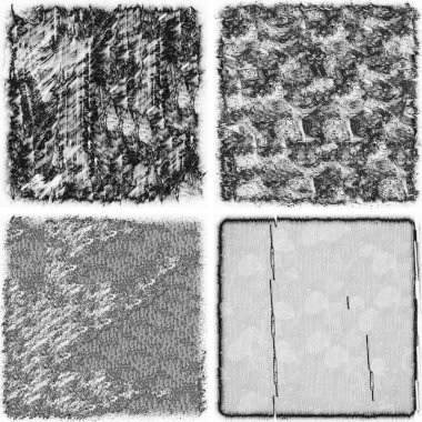 grunge doku arkaplanı, soyut doku seti ve eski beton duvarın arka planı 