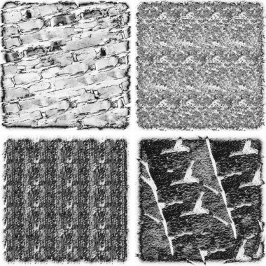 grunge doku arkaplanı, soyut doku seti ve eski beton duvarın arka planı 