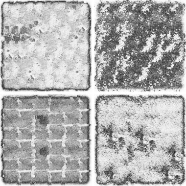 grunge doku arkaplanı, soyut doku seti ve eski beton duvarın arka planı 