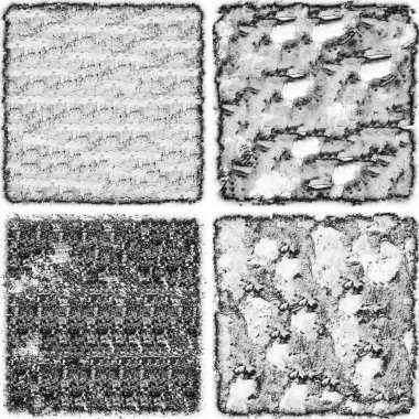 grunge doku arkaplanı, soyut doku seti ve eski beton duvarın arka planı 