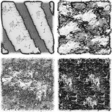 grunge doku arkaplanı, soyut doku seti ve eski beton duvarın arka planı 