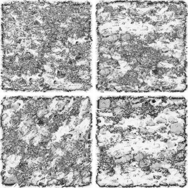 grunge doku arkaplanı, soyut doku seti ve eski beton duvarın arka planı 