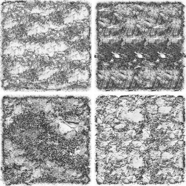 grunge doku arkaplanı, soyut doku seti ve eski beton duvarın arka planı 