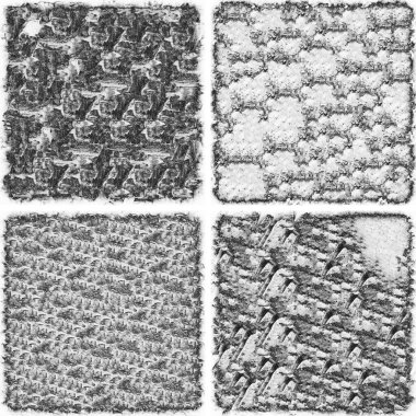 grunge doku arkaplanı, soyut doku seti ve eski beton duvarın arka planı 