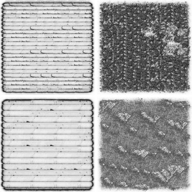 grunge doku arkaplanı, soyut doku seti ve eski beton duvarın arka planı 