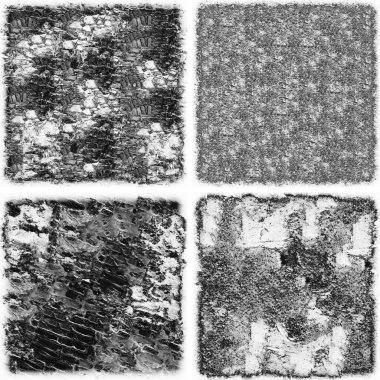 grunge doku arkaplanı, soyut doku seti ve eski beton duvarın arka planı 