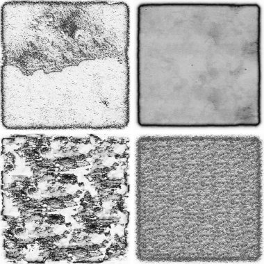 grunge doku arkaplanı, soyut doku seti ve eski beton duvarın arka planı 