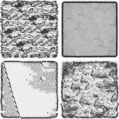 grunge doku arkaplanı, soyut doku seti ve eski beton duvarın arka planı 