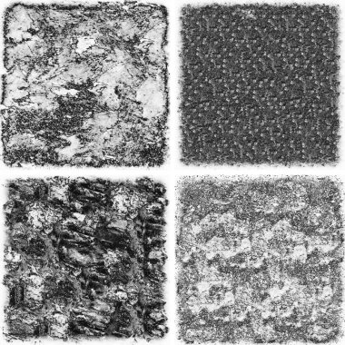 grunge doku arkaplanı, soyut doku seti ve eski beton duvarın arka planı 