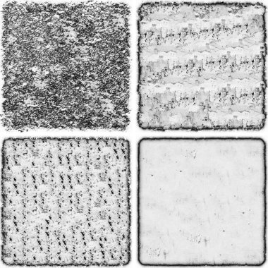 grunge doku arkaplanı, soyut doku seti ve eski beton duvarın arka planı 