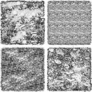 grunge doku arkaplanı, soyut doku seti ve eski beton duvarın arka planı 