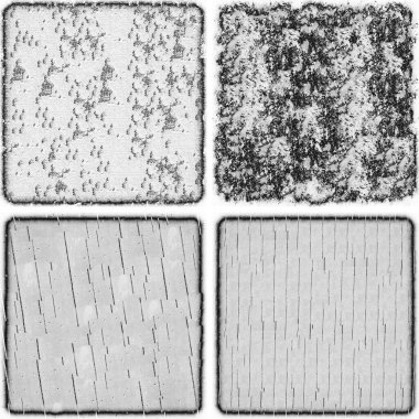 grunge doku arkaplanı, soyut doku seti ve eski beton duvarın arka planı 