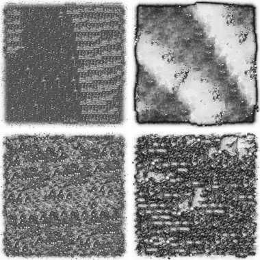 grunge doku arkaplanı, soyut doku seti ve eski beton duvarın arka planı 