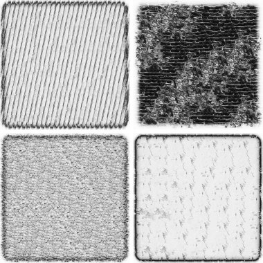 grunge doku arkaplanı, soyut doku seti ve eski beton duvarın arka planı 