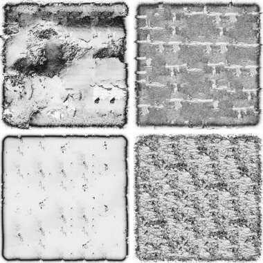 grunge doku arkaplanı, soyut doku seti ve eski beton duvarın arka planı 