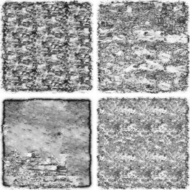 grunge doku arkaplanı, soyut doku seti ve eski beton duvarın arka planı 