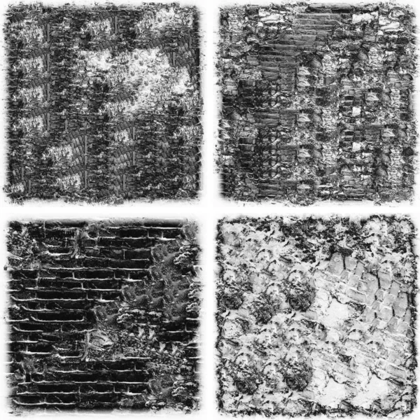 Grunge Texture Background Set Abstract Texture Background Old Concrete Wall — Stock Photo, Image