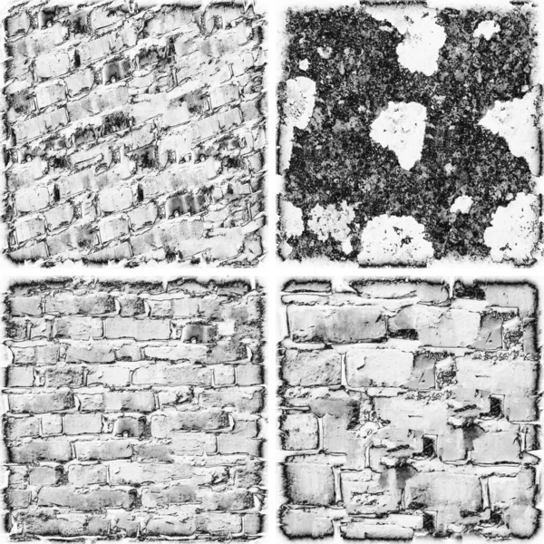 Grunge Texture Background Set Abstract Texture Background Old Concrete Wall — Stock Photo, Image