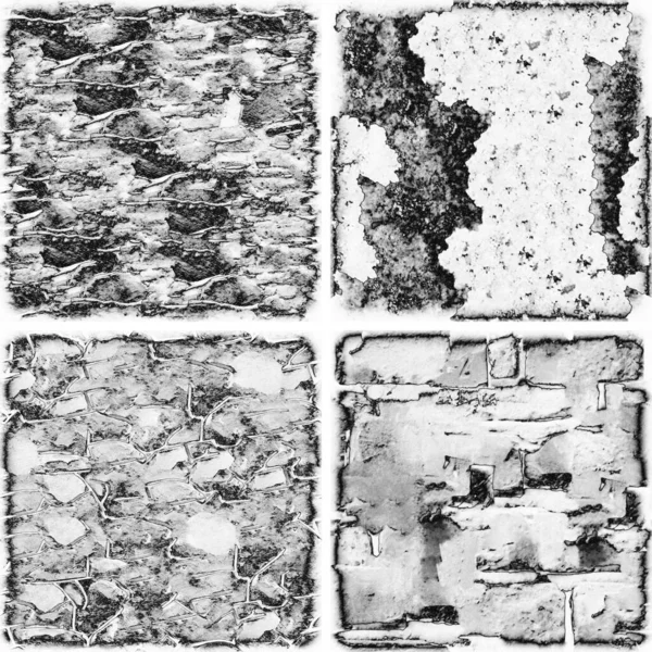 Fundo Textura Grunge Conjunto Textura Abstrata Fundo Parede Concreto Velho — Fotografia de Stock