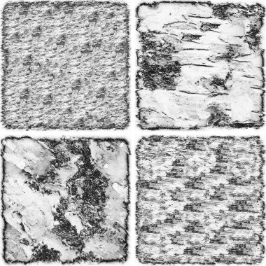 grunge doku arkaplanı, soyut doku seti ve eski beton duvarın arka planı 