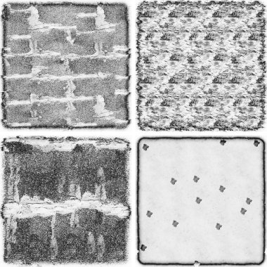 grunge doku arkaplanı, soyut doku seti ve eski beton duvarın arka planı 