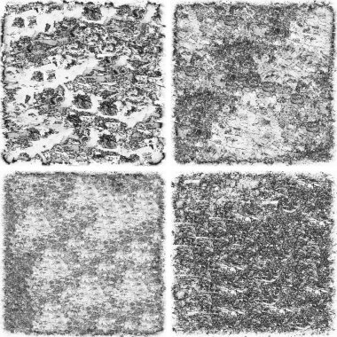 grunge doku arkaplanı, soyut doku seti ve eski beton duvarın arka planı 