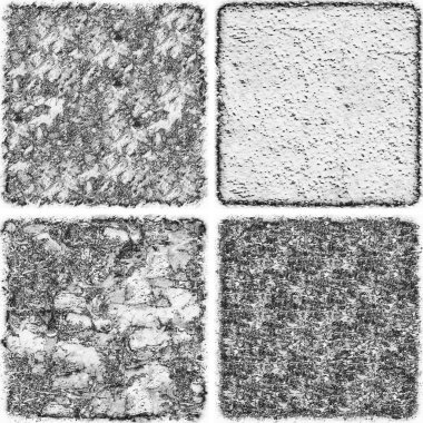 grunge doku arkaplanı, soyut doku seti ve eski beton duvarın arka planı 