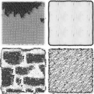 grunge doku arkaplanı, soyut doku seti ve eski beton duvarın arka planı 