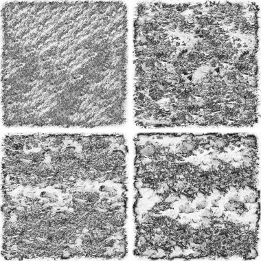 grunge doku arkaplanı, soyut doku seti ve eski beton duvarın arka planı 