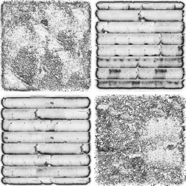 grunge doku arkaplanı, soyut doku seti ve eski beton duvarın arka planı 