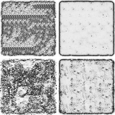 grunge doku arkaplanı, soyut doku seti ve eski beton duvarın arka planı 