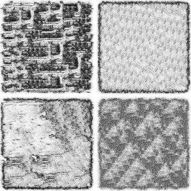 grunge doku arkaplanı, soyut doku seti ve eski beton duvarın arka planı 